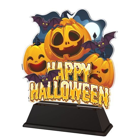 Happy Halloween Pumpkin Trophy