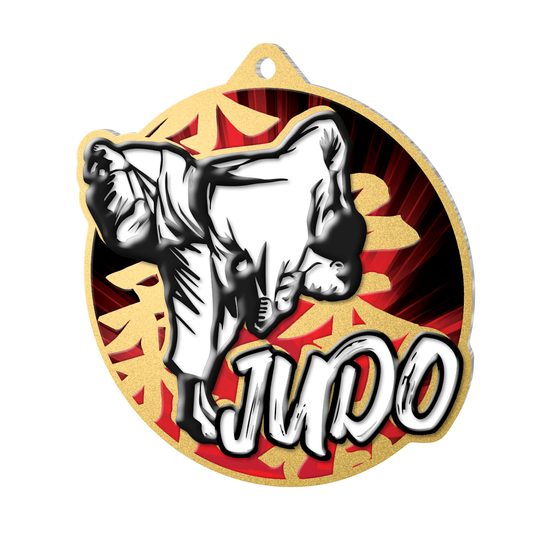 Aurum Stainless Steel Judo Medal