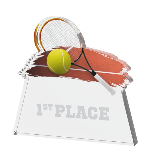 Avalon Tennis Acrylic Trophy