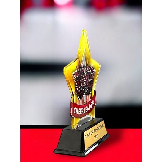 Mini Star Cheerleader Trophy