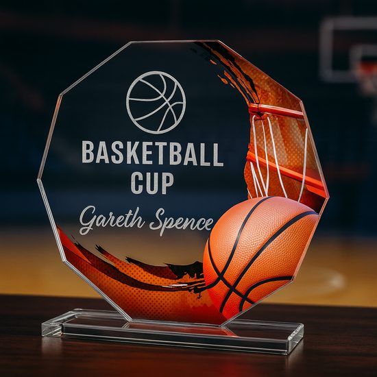 Hopper Basketball Glass Award