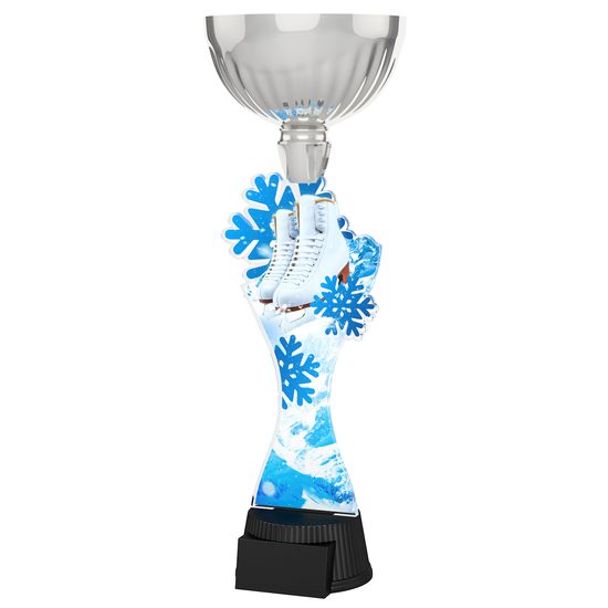 Montreal White Ice Skating Silver Cup Trophy
