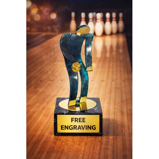 Toledo Bowls Handmade Metal Trophy