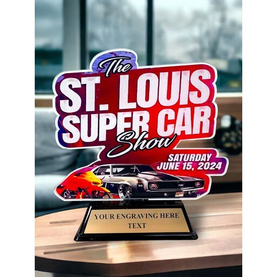 Palmer Logo Custom Made Acrylic Award