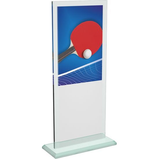Tabor Table Tennis Color Glass Award