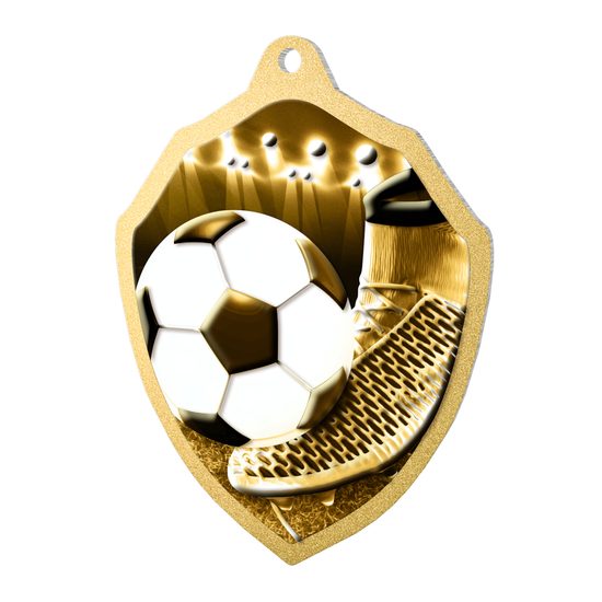 Molten Stainless Steel Soccer Classic Medal