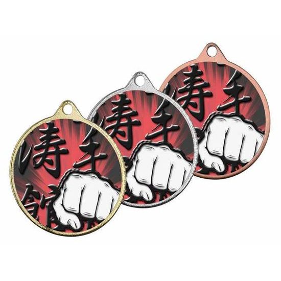 Barnet Martial Arts Fist Color Texture 3D Print MaxMedal