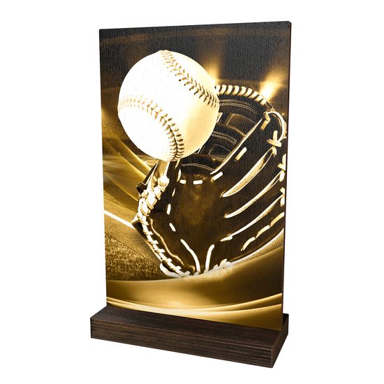 Sherwood Classic Baseball Eco Friendly Wooden Trophy