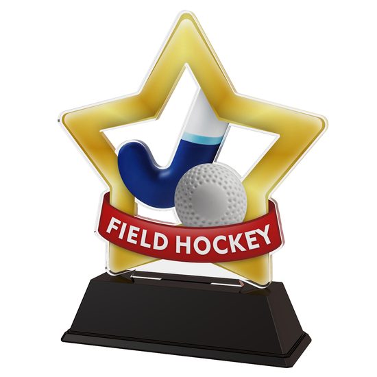 Mini Star Field Hockey Trophy