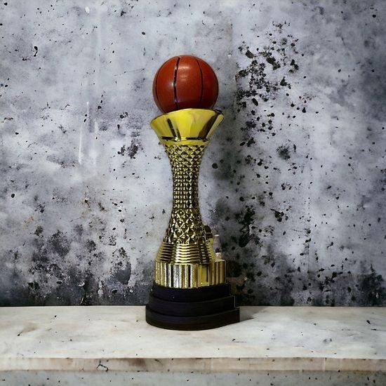 Triple Tier Basketball Trophy