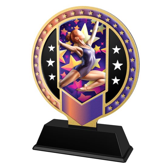 Sentinel Stainless Steel Gymnastics Trophy