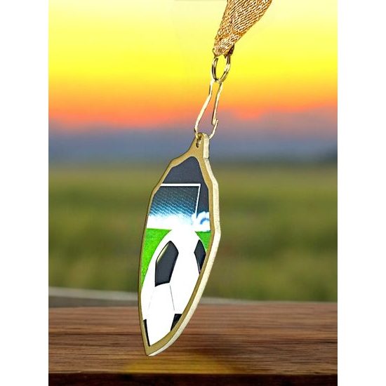 Molten Stainless Steel Soccer Medal