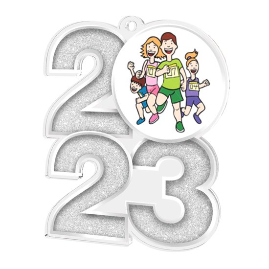 Fun Run 2023 Acrylic Medal