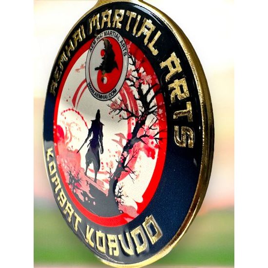 Bronze Premier Custom 3D Texture Printed Medal