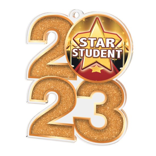 Star Student 2023 Acrylic Medal