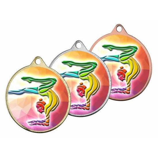 Barnet Gymnastics Girls Colour Texture 3D Print MaxMedal