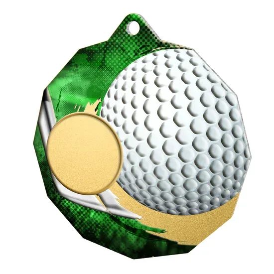 Dodeca Golf Stainless Steel Logo Insert Medal