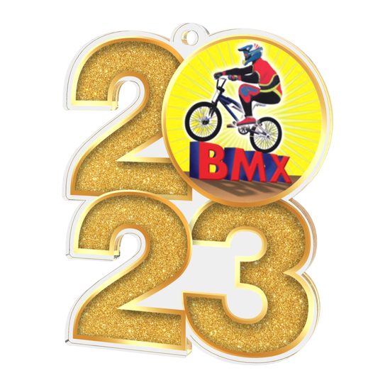 BMX 2023 Acrylic Medal