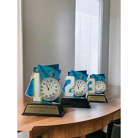 Swimming Number 1 Trophy