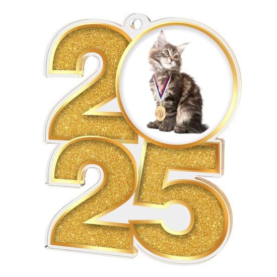 Cat Show 2025 Acrylic Medal