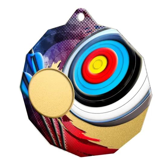 Dodeca Archery Stainless Steel Logo Insert Medal