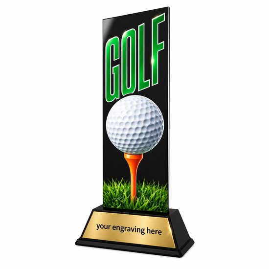 Shadowline Golf Ball Metal Trophy