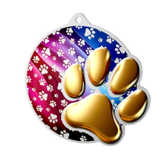 Aurum Stainless Steel Dog Medal