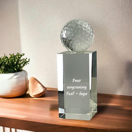 Pooler Golf Crystal Award