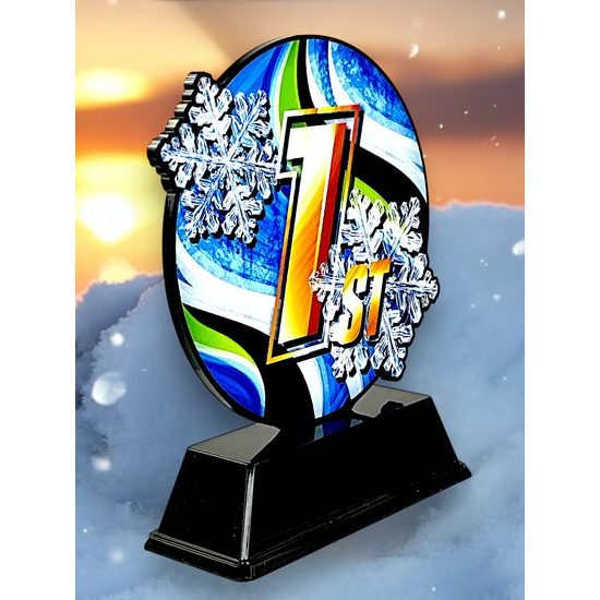 Roswell Black Acrylic 1st Place Winter Trophy