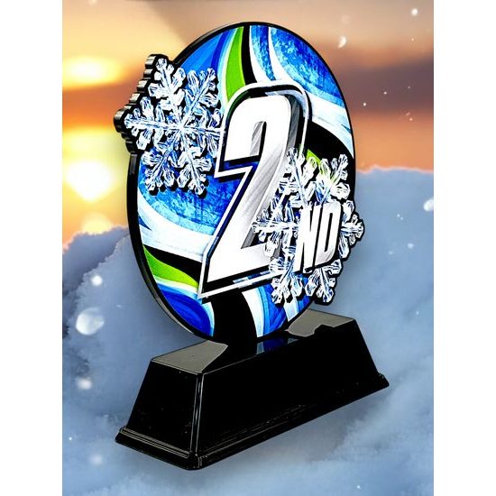 Roswell Black Acrylic 2nd Place Winter Trophy