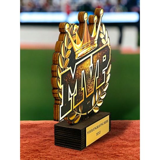 Sierra MVP Real Wood Trophy