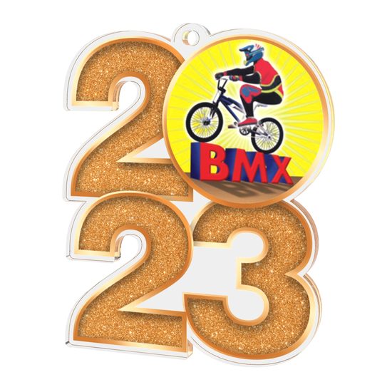 BMX 2023 Acrylic Medal