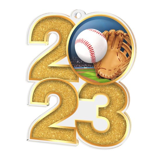 Baseball 2023 Acrylic Medal
