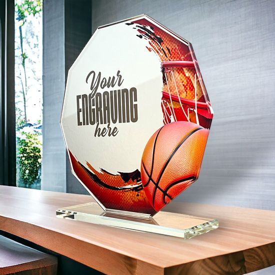 Hopper Basketball Glass Award