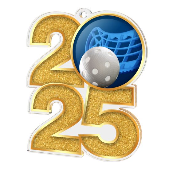 Floorball 2025 Acrylic Medal