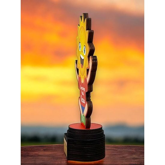 Mila Custom Made Real Wood Award