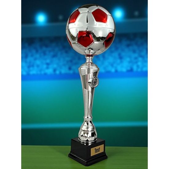 Fernandes Gold and Silver Soccer Trophy