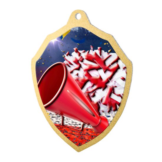 Molten Stainless Steel Cheerleader Medal