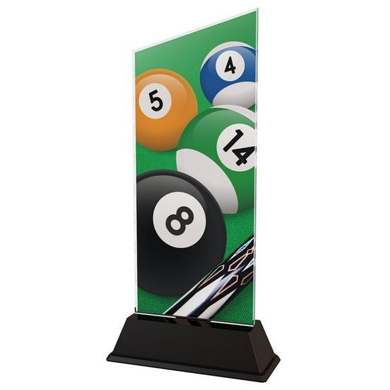Danbury Snooker Acrylic Trophy