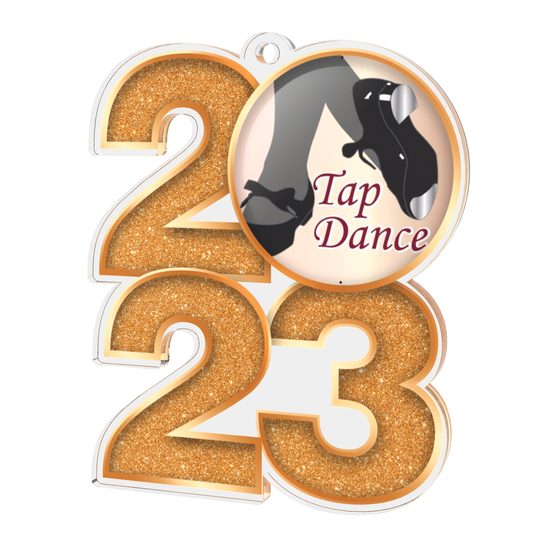 Tap Dance 2023 Acrylic Medal
