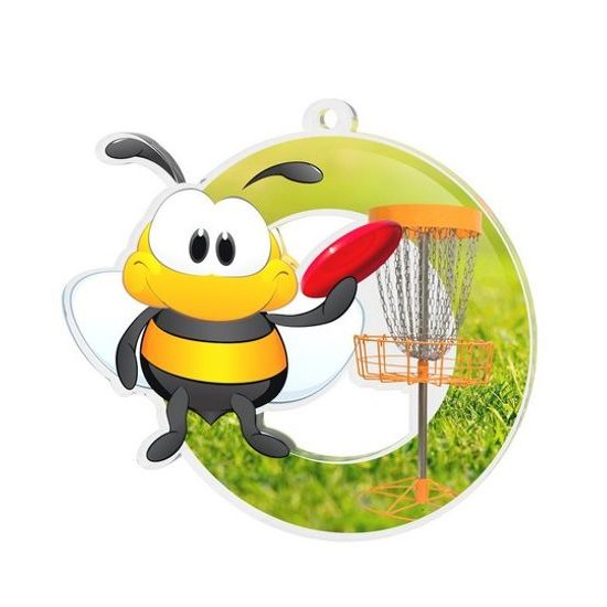 Bumble Bee Discgolf Medal