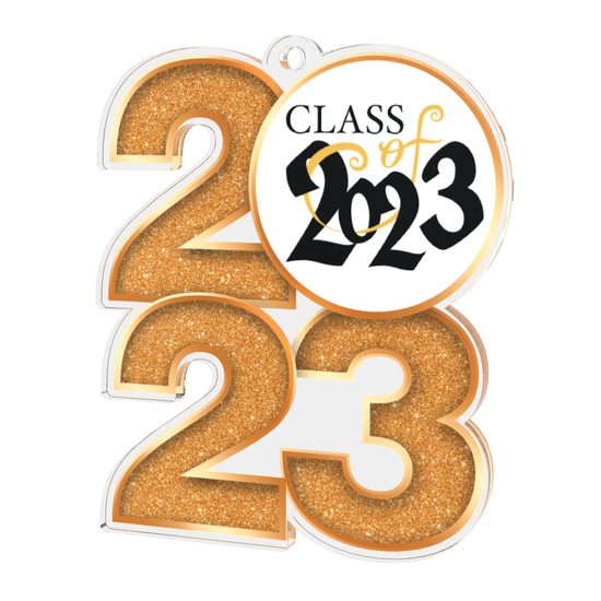 School Class of 2023 Acrylic Medal