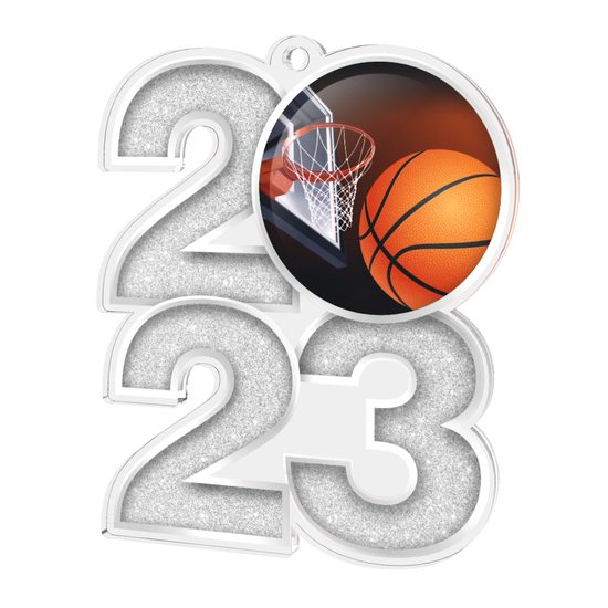 Basketball 2023 Acrylic Medal