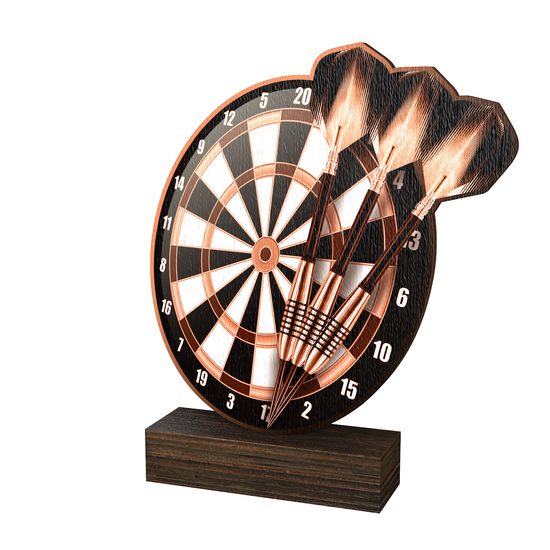 Sierra Classic Darts Real Wood Trophy