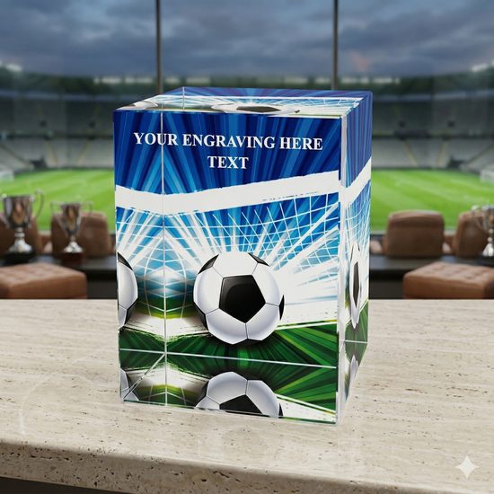 Nolan Soccer Crystal Award