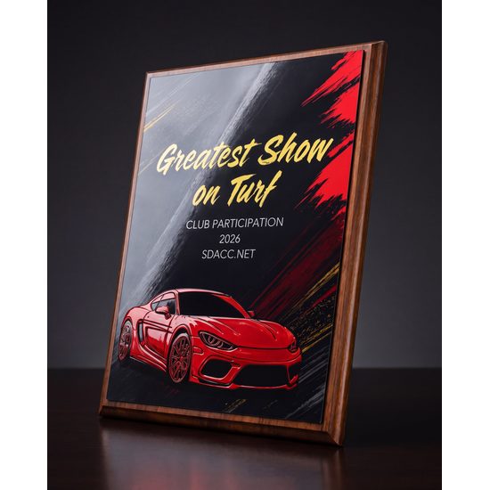 Dupont Metal & Wood Trophy