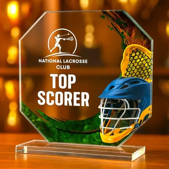 Hutton Lacrosse Glass Award