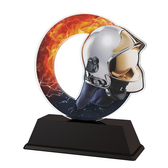 Rio Fire Fighting Helmet Trophy