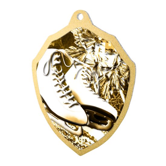 Molten Stainless Steel Ice Skating Classic Medal