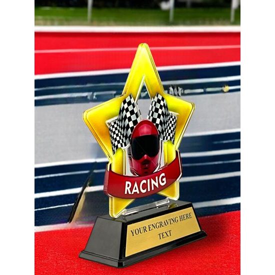 Mini Star Motor Racing Trophy